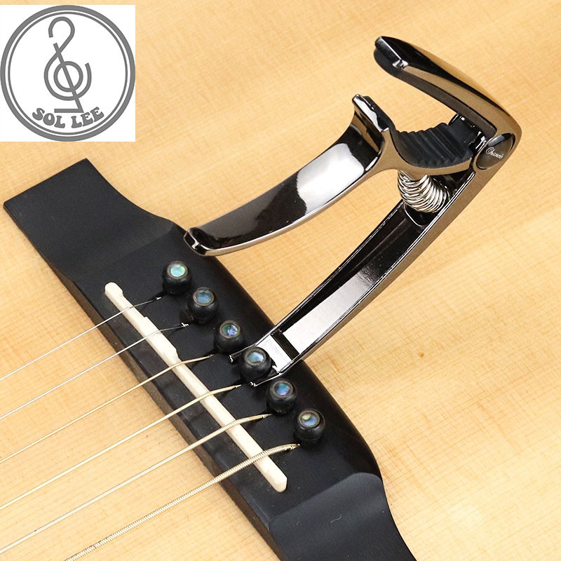 Capo Guitar Cao Cấp [ TẶNG PICK Alice ] Acoustic 2 chức năng CP05