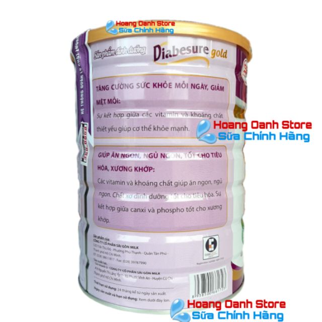 Sữa cho người tiểu đường - Diabesure gold 900g - Sữa dinh dưỡng cho người đái tháo đường - Tiểu đường | BigBuy360 - bigbuy360.vn