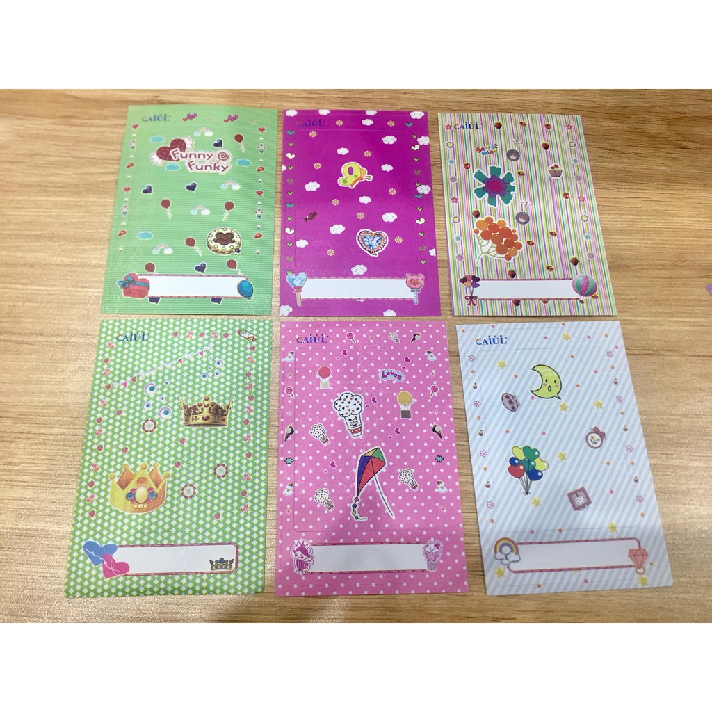 Set 10 tấm Sticker dán viền Film Instax Mini