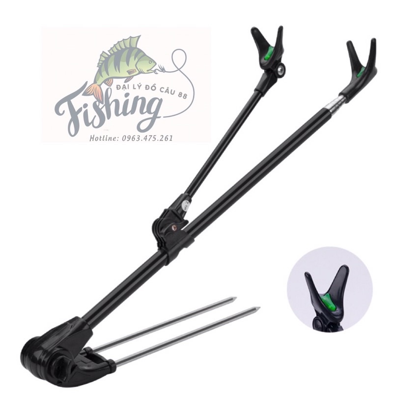 Chống cần Câu Đài, Chống Cần Câu Đơn Cao Cấp Ultra Light, phụ kiện đồ câu