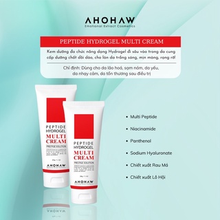 [Chính hãng]Kem dưỡng đa chức năng AHOHAW PEPTIDE HYDROGEL MULTI CREAM - Chính hãng Hàn Quốc