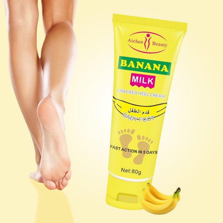 Kem Nứt Gót Chân BANANA Baby Foot Aichun