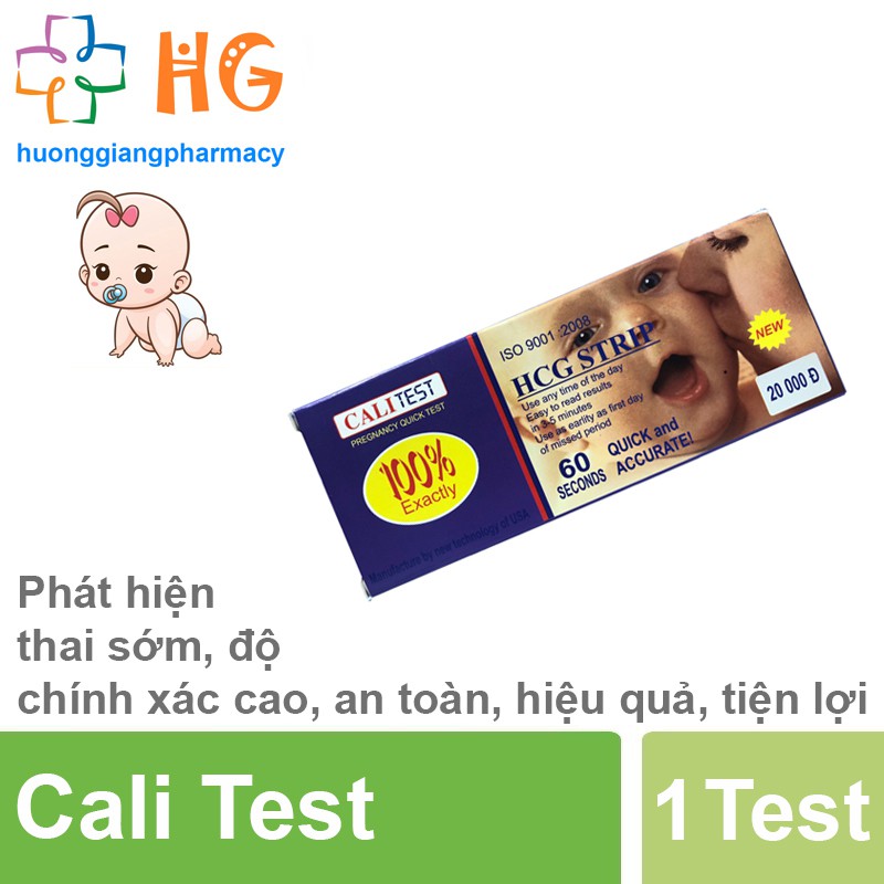 Que thử thai Cali Test (Hộp 1 Que)