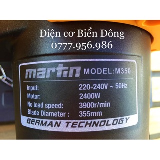 MÁY CẮT SẮT MARTIN MT355