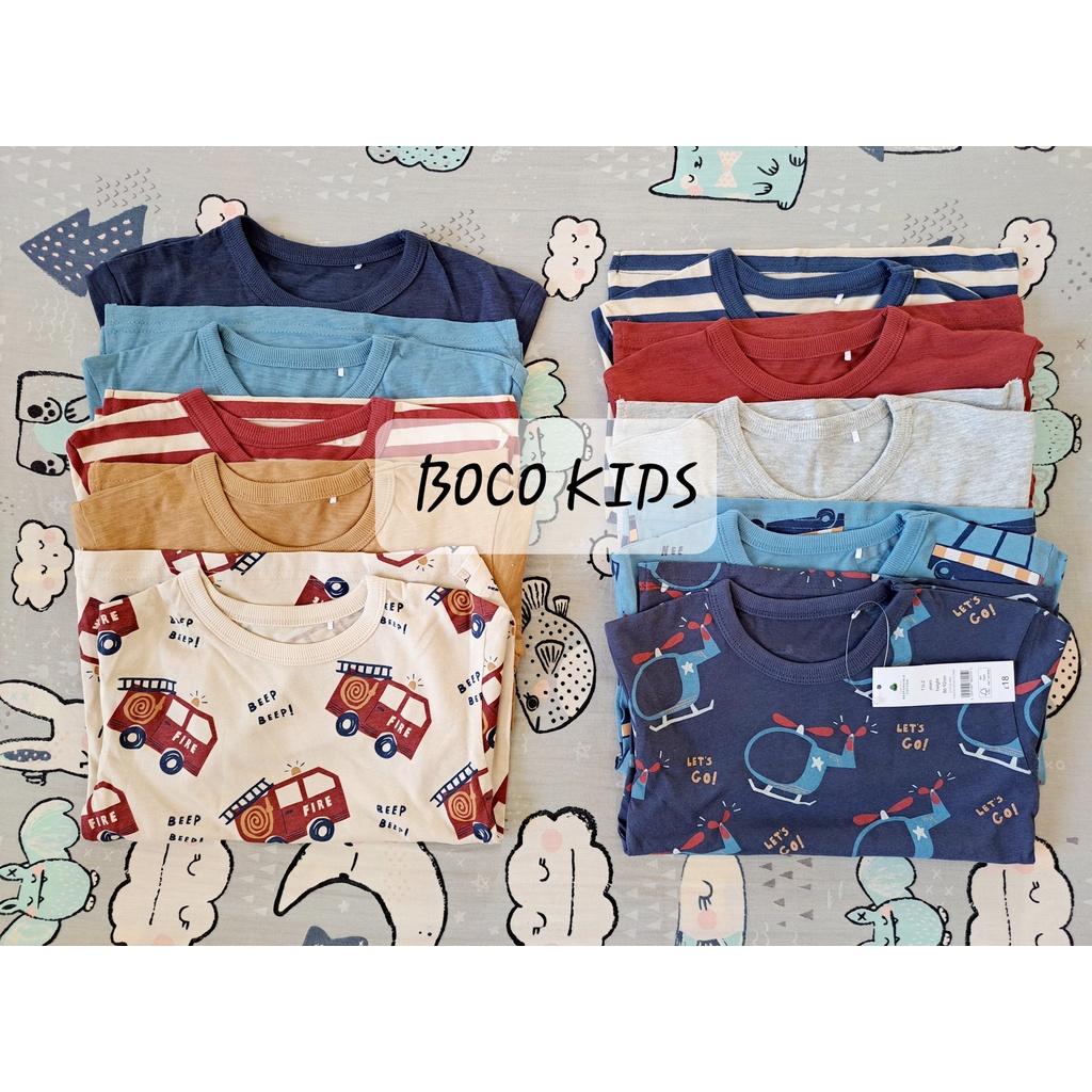 Áo thun dài tay họa tiết màu sắc chính hãng George UK