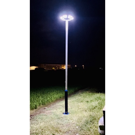 Đèn năng lượng mặt trời sân vườn UFO 1000 Watt sáng như mặt trời chuyên đèn sân vườn công viên