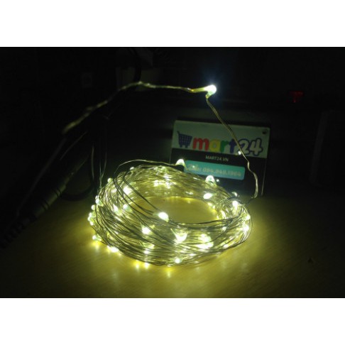 Dây đèn LED lights dài 10M có chui cắm, khách vào chọn mầu nhé