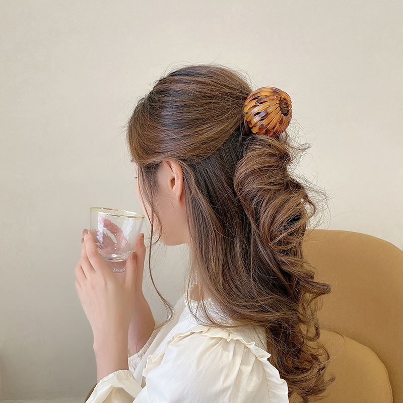 (Hàng Mới Về) Kẹp Tóc Đính Đá Pha Lê Phong Cách Hàn Quốc Cho Nữ