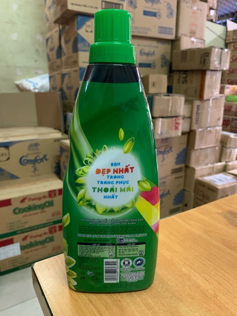 Nước Xả Vải Comfort chai 800ml Hương Gió Xuân