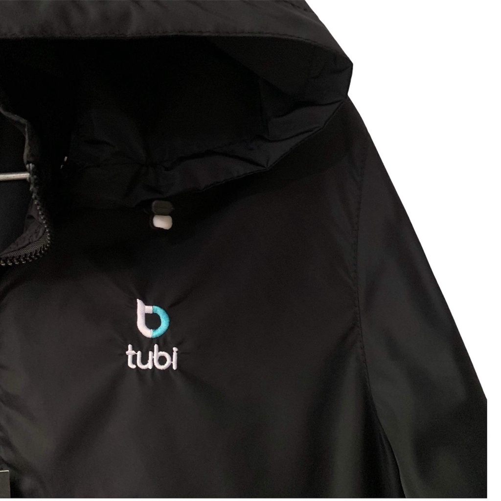 Áo khoác Tubi 2 Mặt Màu Xanh Rêu Nón Rời