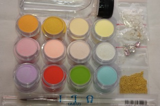 Phụ Kiện Nail - Bột Dẻo Đắp Hoa 3D