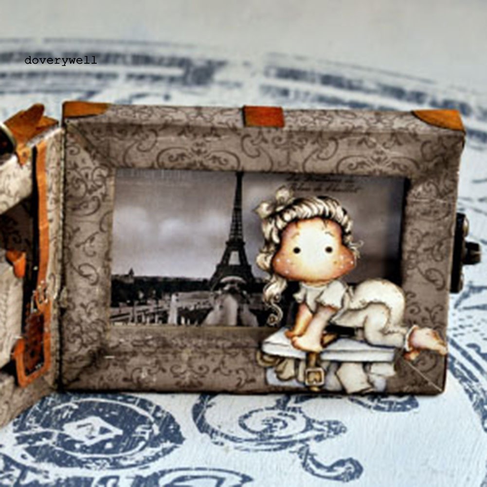 Khuôn Cắt Giấy Kim Loại Hình Vali Xinh Xắn