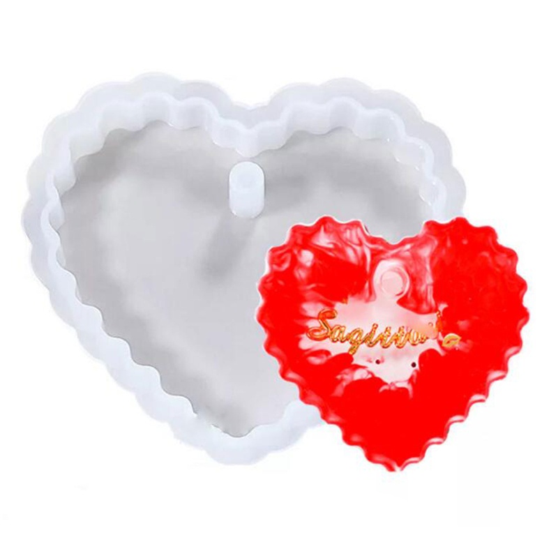 Bộ 12 Khuôn Silicone Làm Móc Khóa Hình Học