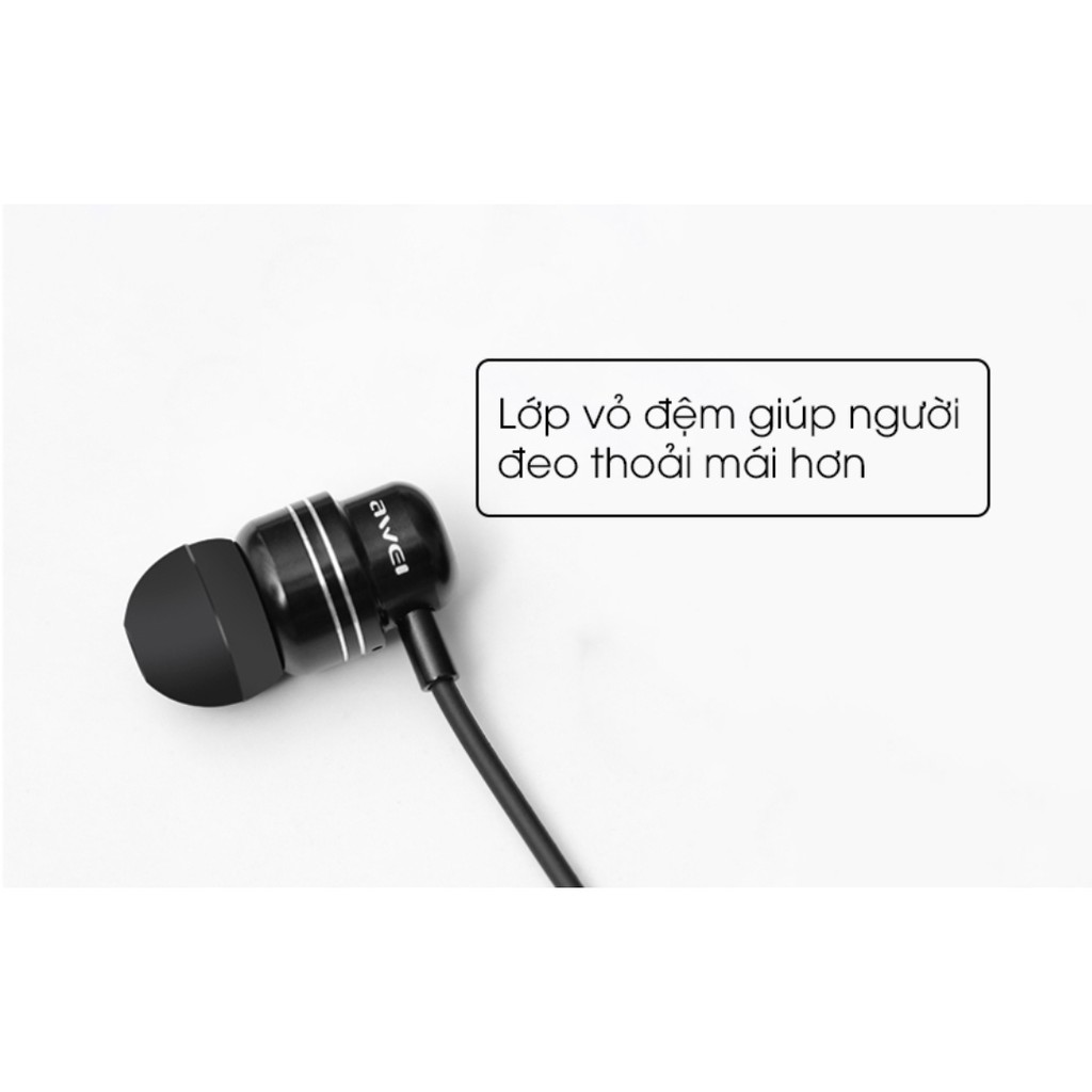 Tai nghe EP Awei Q27Hi Đen 98%