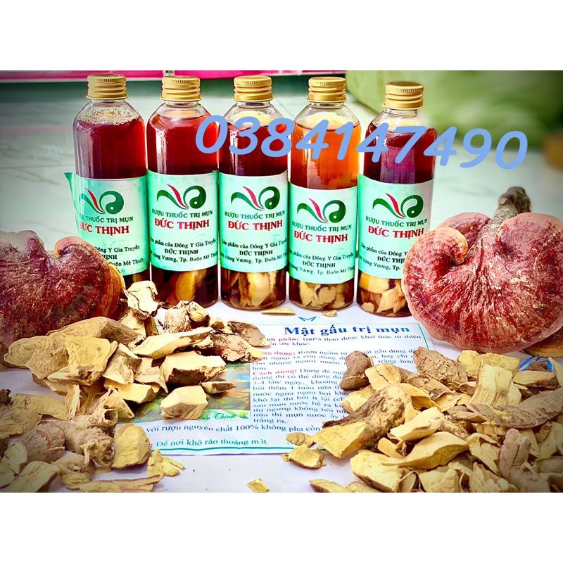 Rượu rễ cây dành cho da khoẻ chuyên mụn ,thâm ,nám trắng da handmade