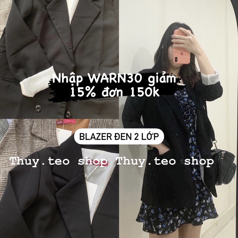 Áo khoác vest blazer kẻ, trơn, dạ Hàn Quốc - Áo khoác blazer chất đẹp | BigBuy360 - bigbuy360.vn