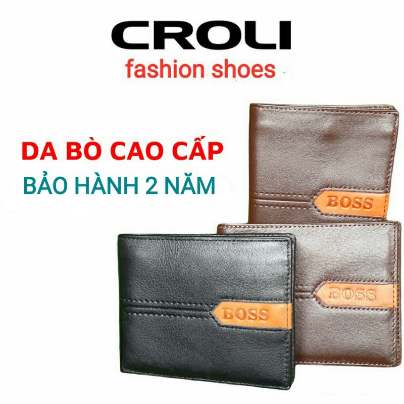 Ví nam da bò cao cấp V262-CROLI leather