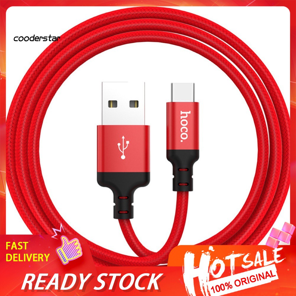 Dây cáp sạc nhanh Hoco 3a 1m/ 2m x14 thích hợp cho Iphone Android