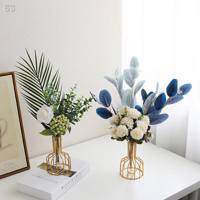 Giả hoa Mô phỏng Bó Trang trí cao cấp 2020 Phòng khách mới Bạch đàn để bànU