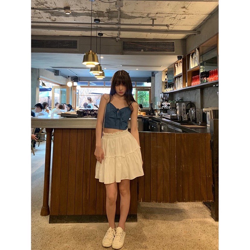 [HOT TIKTOK] Chân váy xòe ngắn, Chân Váy ngắn Ulzzang 2 tầng có lót trong. | BigBuy360 - bigbuy360.vn