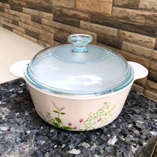 Nồi thuỷ tinh tròn Corningware P-12 1.25L
