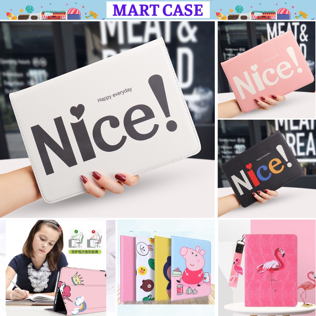 Ốp ipad Pro 11/9.7/10.5Air 3/Mini 1/2/3/4/5/iPad 2/3/4 Silicon hình cute -MART CASE