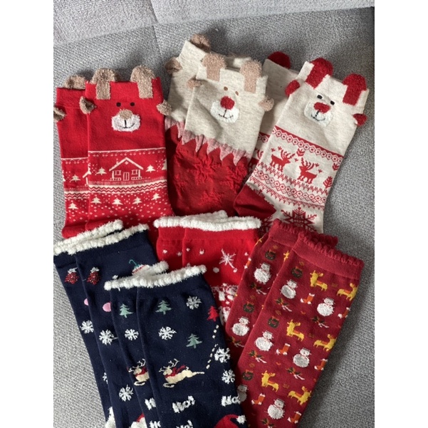 [Best seller] VỚ NOEL/TẤT NOEL NỮ CAO CỔ