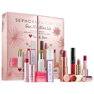Set son Sephora Favorites Give me more lip 2019
