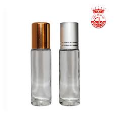 Vỏ chai bi lăn - Chai thủy tinh 10ml .