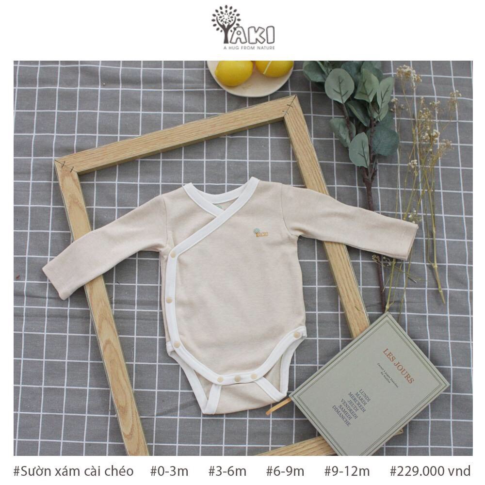 [SALE 129K] Body Chip Hãng YAKI Hàng Thu Đông Cho Bé Sơ Sinh Đến 9-12m