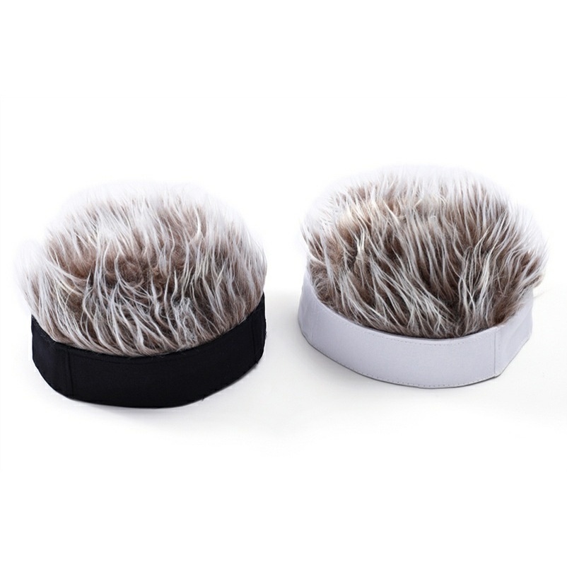 Mũ Trùm Đầu Gắn Tóc Giả Ngắn Phong Cách Hip Hop Trung Hoa