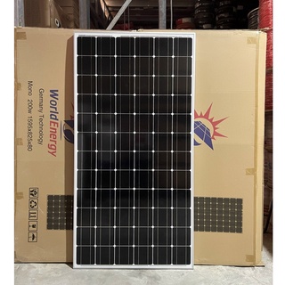 Pin năng lượng mặt trời mono 200w - tặng 1 cặp jack mc4 đơn