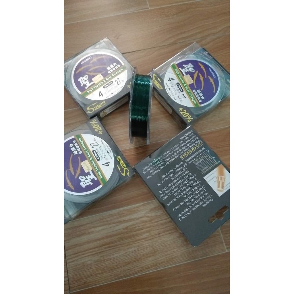 Cước câu 4 con cá cơm