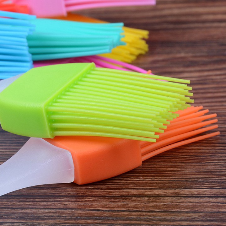 Chổi quét dầu - Cọ bôi dầu ăn nước sốt, dụng cụ quết mỡ, quét mặt bánh bằng silicon chịu nhiệt