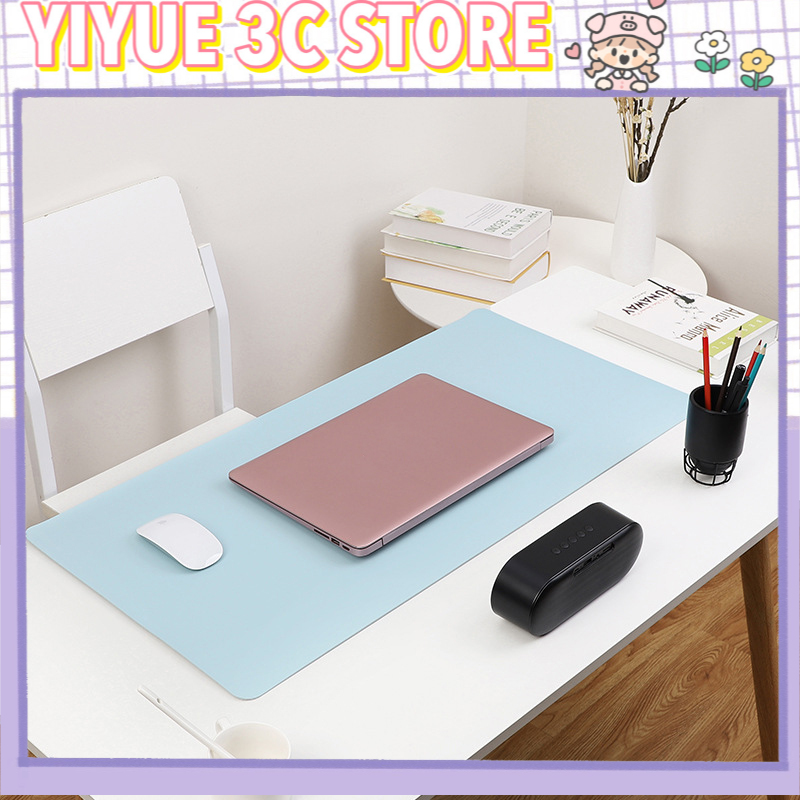 Thảm Lót Chuột Và Bàn Phím Chơi Game Cỡ Lớn Bằng Da Pu