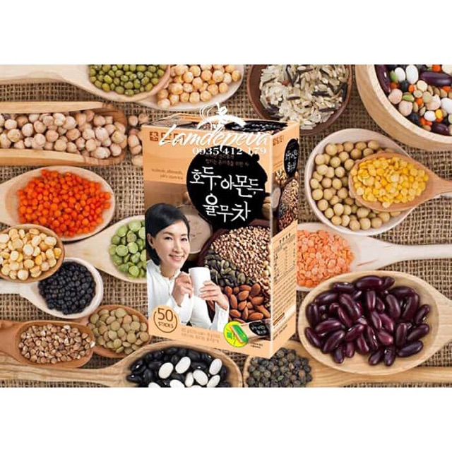 Ngũ Cốc Hàn Quốc (hộp 50 gói/900g)- DINH DƯỠNG HÀN QUỐC