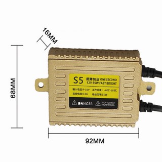 2 Chấn Lưu Đèn Pha Xenon 55w 12v