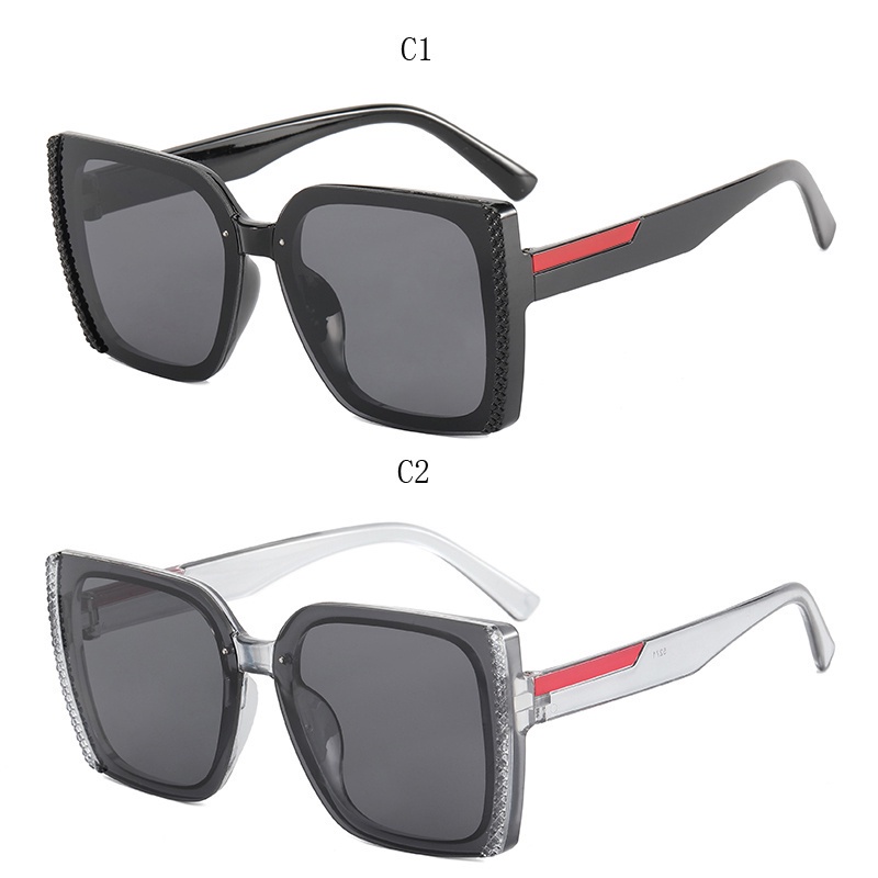 Kính Mát Gọng Vuông Chống Tia UV Thời Trang