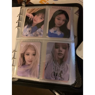 SET 4 CARD BLACKPINK BLINK MEMBERSHIP WEVERSE [UNOFFICIAL]