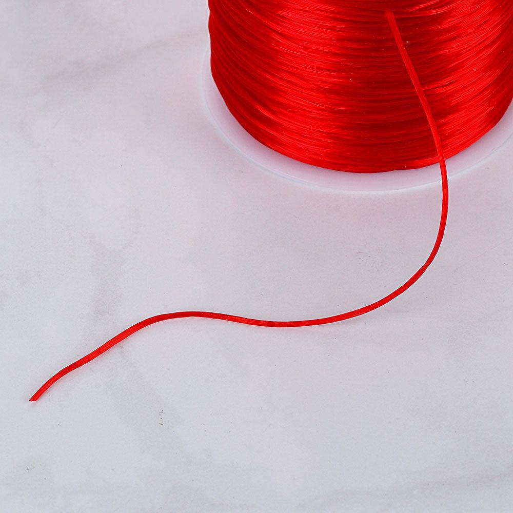 OKDEALS 50m/Roll Crafts Beading Cord String Bracelet|Elastic line Necklace DIY Tools Jewelry Thread
