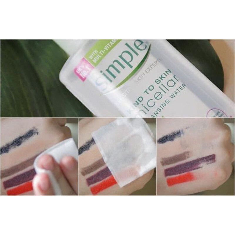 TẨY TRANG #SIMPLE CHO DA NHẠY CẢM 200ml