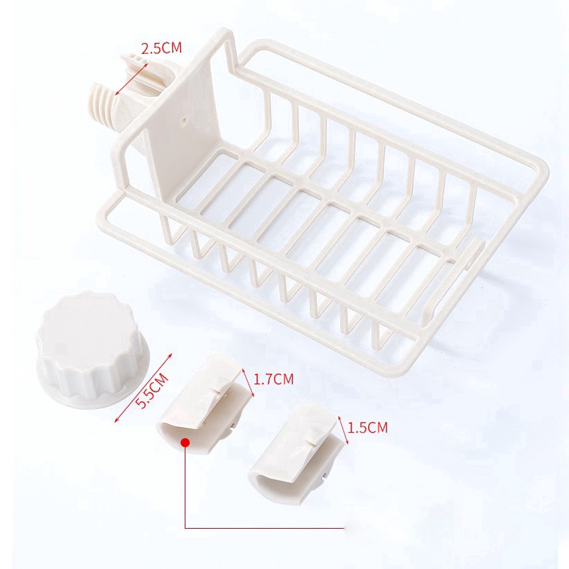 Giá Đựng Miếng Rửa Chén Đa Năng Cho Nhà Bếp / Phòng Tắm