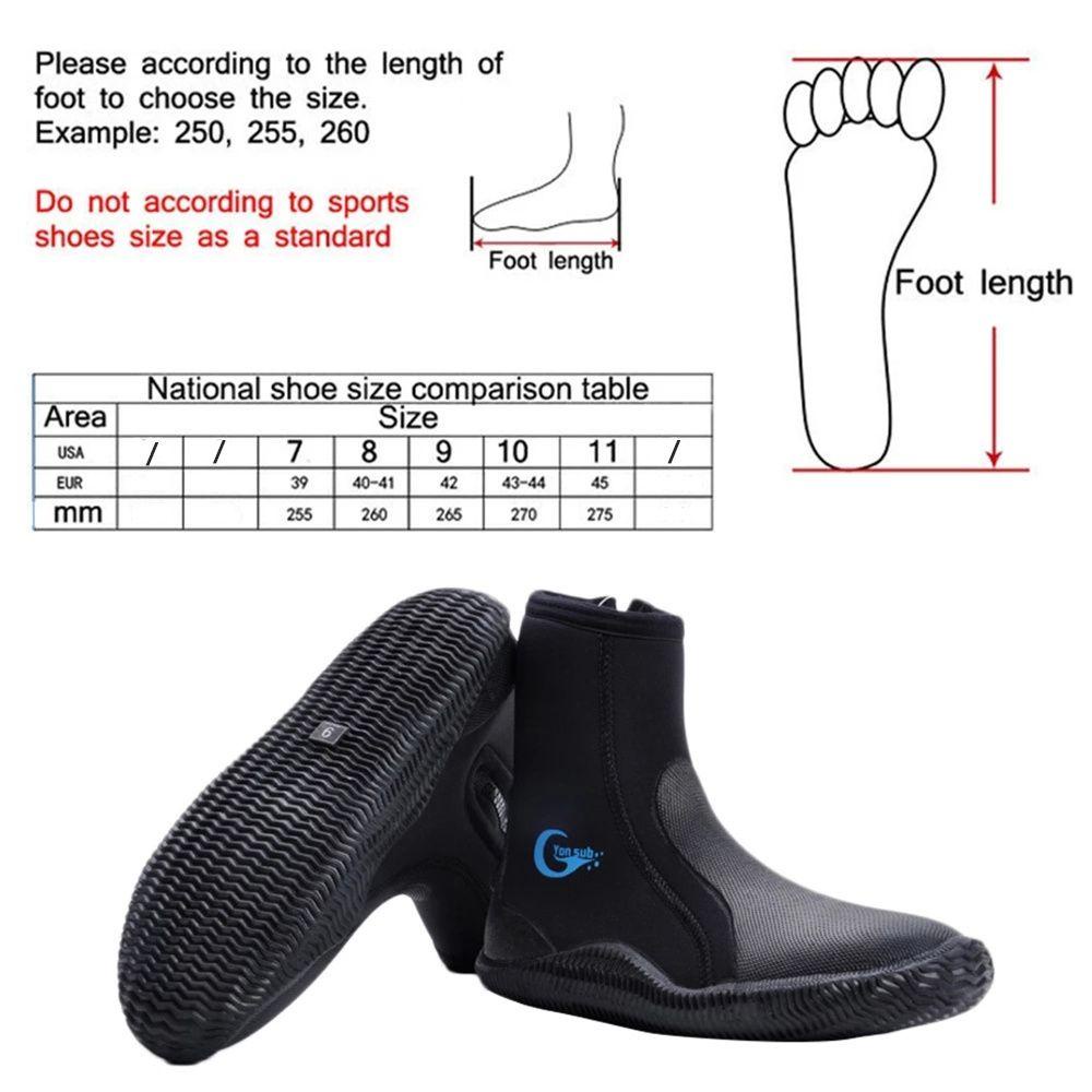 LET Giày Bốt Cao Su Đi Biển Giữ Ấm Chống Thấm Nước