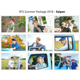 [Sẵn] Lomo card BTS Summer Package 2018 - Sapain