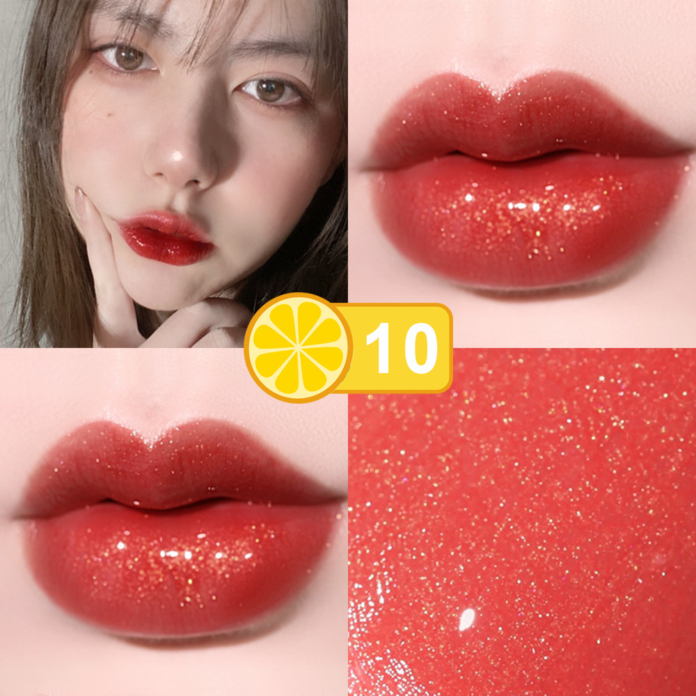 Glittering Sample Lip Glaze Long Lasting Lipstick With Glitter Lipgloss | BigBuy360 - bigbuy360.vn