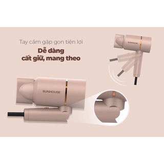 Máy sấy tóc SUNHOUSE, máy sấy tóc mini