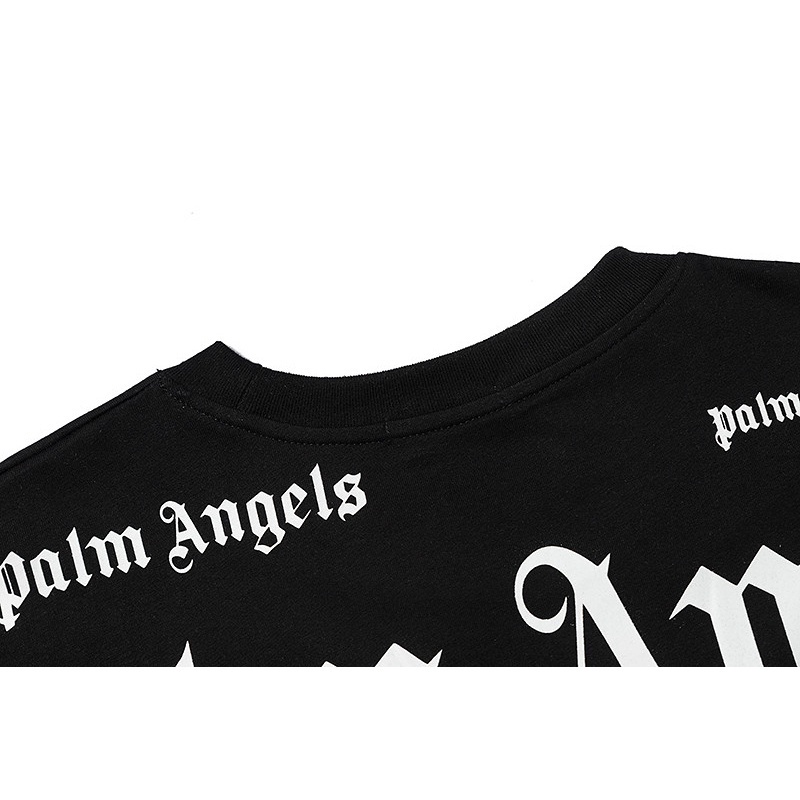 Bán Chạy Nhất Áo Thun Cotton Tay Ngắn Dáng Rộng Hở Vai In Chữ Màn Hình Viên Đạn Thời Trang Unisex