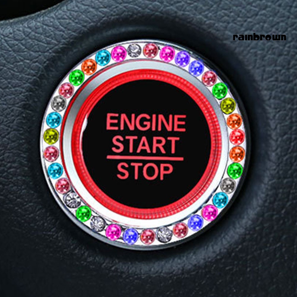 Vòng trang trí nút khởi động động cơ xe hơi