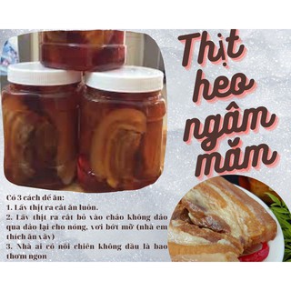 [thịt như video]Thịt hoặc tai heo ngâm mắm xứ Nẫu
