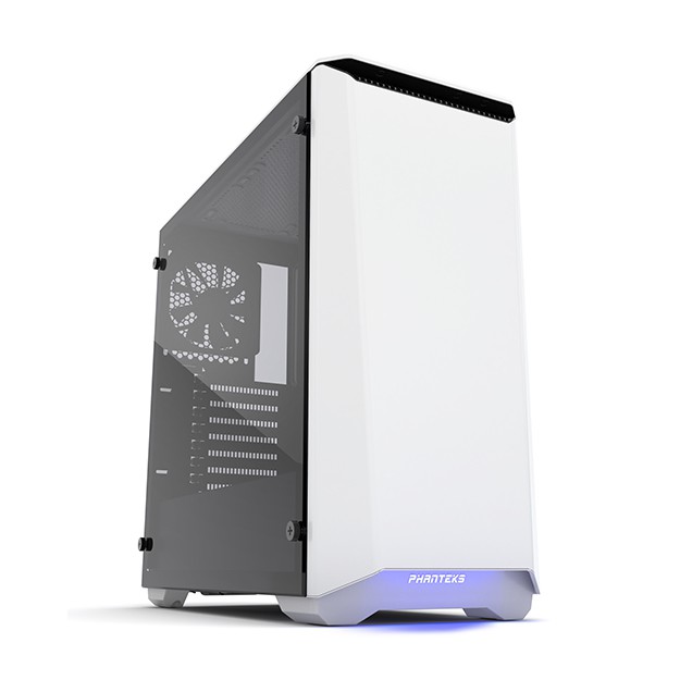 Thùng máy Phanteks Eclipse P400 White Tempered Glass- RGB Illumination